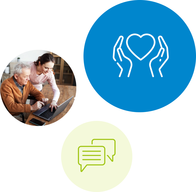 Image par défaut illustrant le propos de la page Téléassistance à domicile de Coeur de Nacre
